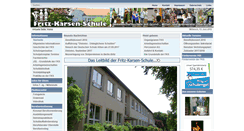 Desktop Screenshot of fritz-karsen-schule.de