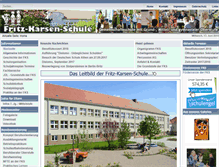 Tablet Screenshot of fritz-karsen-schule.de